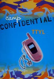 Cover of: TTYL (Camp Confidential)