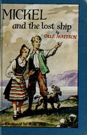 Cover of: Mickel and the lost ship.