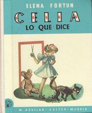 Cover of: Celia lo que dice by ilustraciones de Boni