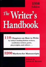 Cover of: The Writer's Handbook by Sylvia K. Burack
