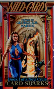 Cover of: Card sharks by edited by George R.R. Martin ; assistant editor, Melinda M. Snograss ; and written by Roger Zelazny ... [et al.].