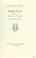 Cover of: The Harvard Classics: Volume 41 - English Poetry 2