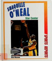 Cover of: Shaquille O'Neal by Glen Macnow