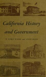 Cover of: California history and government