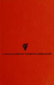 Cover of: A male guide to women's liberation.
