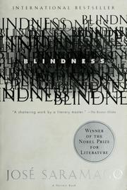 Cover of: Blindness by José Saramago