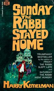 Cover of: Sunday the rabbi stayed home