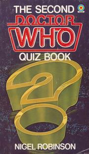 The second Doctor Who quiz book by Nigel Robinson