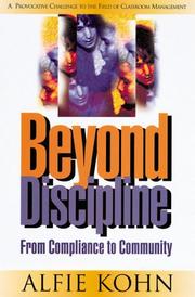Cover of: Beyond discipline by Alfie Kohn