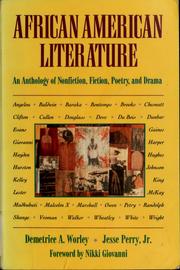 Cover of: African American literature by Demetrice A. Worley, Jesse Perry, Jr. ; foreword by Nikki Giovanni.