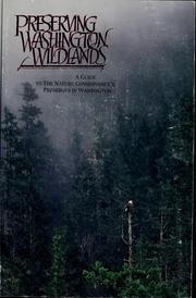 Cover of: Preserving Washington Wildlands by David G. Gordon