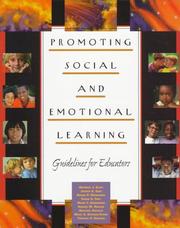 Cover of: Promoting social and emotional learning by Maurice J. Elias ... [et al.].