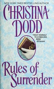 Cover of: Rules of Surrender by Christina Dodd.
