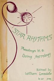 Cover of: Star rhythms: readings in a living astrology