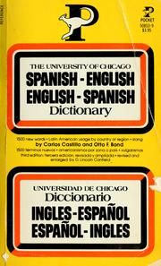 Cover of: Spanish-English, English-Spanish dictionary by Carlos Castillo