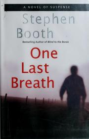 Cover of: One last breath by Stephen Booth
