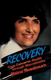 Cover of: Recovery by Elaine Nussbaum, Elaine Nussbaum
