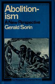Cover of: Abolitionism by Gerald Sorin