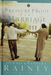 Cover of: Pressure Proof Your Marriage (Family First)