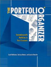 Cover of: The Portfolio Organizer: Succeeding With Portfolios in Your Classroom