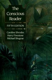 Cover of: The Conscious reader by Caroline Shrodes, Harry Finestone, Michael Francis Shugrue