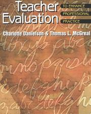 Cover of: Teacher Evaluation: To Enhance Professional Practice