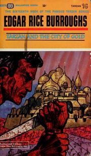 Cover of: Tarzan and the city of gold by Edgar Rice Burroughs