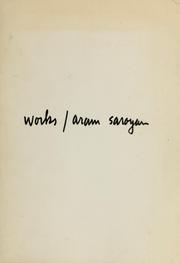 Cover of: Works; 24 poems by Aram Saroyan