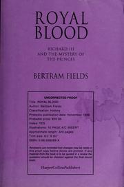 Cover of: Royal Blood by Bertram Fields