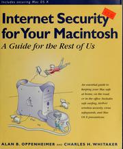Cover of: Internet security for your Macintosh by Alan B. Oppenheimer