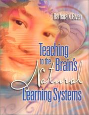 Cover of: Teaching to the Brain's Natural Learning Systems