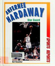 Cover of: Anfernee Hardaway by Bert Rosenthal