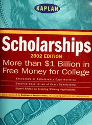 Cover of: Scholarships by Gail A. Schlachter