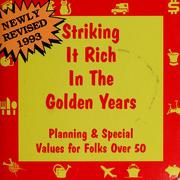 Cover of: Striking it rich in the golden years