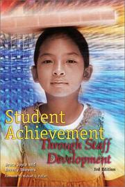 Cover of: Student achievement through staff development by Bruce R. Joyce