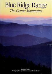 Cover of: Blue Ridge range: the gentle mountains