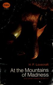 Cover of: At the mountains of madness by H.P. Lovecraft