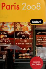 Cover of: Fodor's 2008 Paris