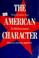 Cover of: The American character