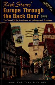 Cover of: Rick Steves' Europe Through the Back Door 1998 (16th ed)
