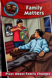 Cover of: Family matters: plays about family changes