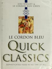 Cover of: Le Cordon Bleu