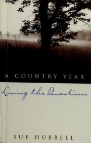 Cover of: A country year by Sue Hubbell