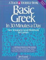Cover of: Basic Greek in 30 Minutes a Day