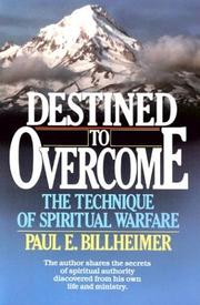 Cover of: Destined to overcome
