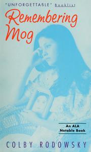 Cover of: Remembering Mog