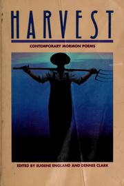Cover of: Harvest by edited by Eugene England and Dennis Clark.
