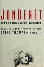 Cover of: JonBenét: inside the Ramsey murder investigation