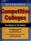 Cover of: Peterson's competitive colleges