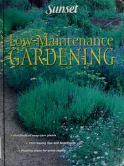 Cover of: Low Maintenance Gardening